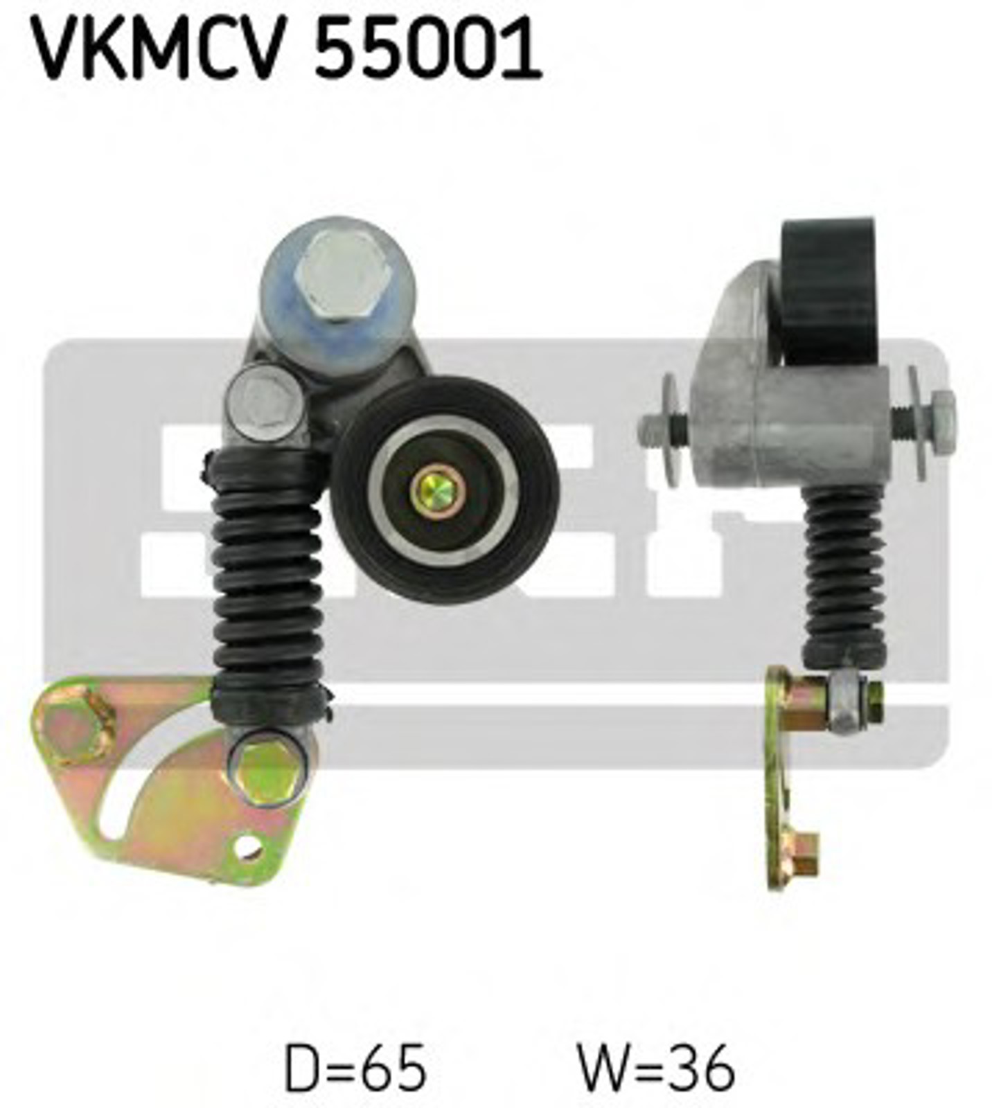 Ролик приводного ремня SKF VKMCV55001