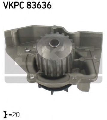 Насос водяной SKF VKPC83636