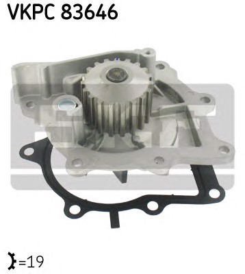 Насос водяной SKF VKPC83646