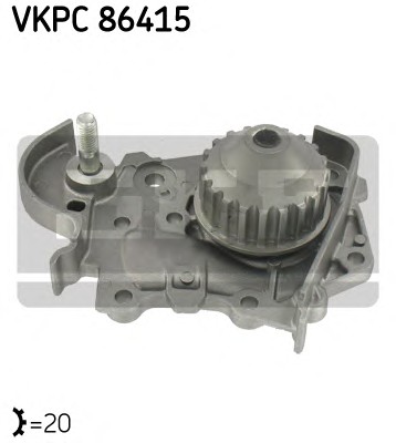 Водяной насос охлаждение двигателя aquamax SKF VKPC86415