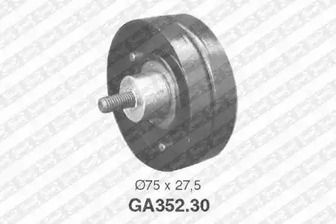 Ролик промежуточный поликлинового ремня SNR GA352.30