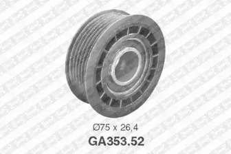 Ролик поликлинового ремня SNR GA353.52