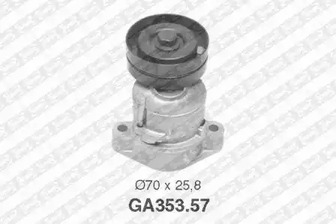Натяжной ролик поликлинового ремня SNR GA353.57