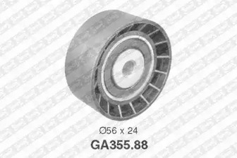 Ролик поликлинового ремня SNR GA355.88