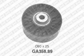 Промежуточный ролик поликлинового ремня SNR GA358.89