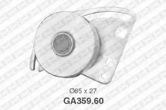 Ролик натяжной поликлинового ремня SNR GA359.60
