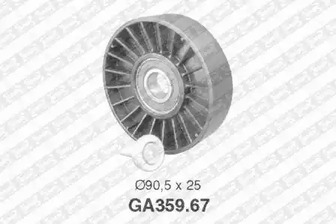 Ролик поликлинового ремня SNR GA359.67