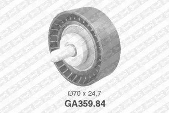 Ролик поликлинового ремня SNR GA359.84