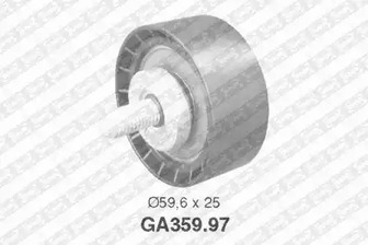 Ролик поликлинового ремня SNR GA359.97