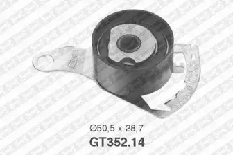 Натяжной ролик ременьа грм SNR GT352.14