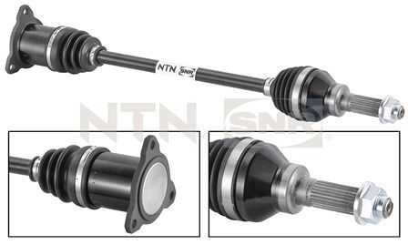 Полуось задняя левая SNR DK77002