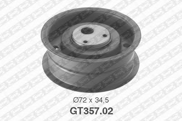 Натяжной ролик ременьа грм SNR GT357.02