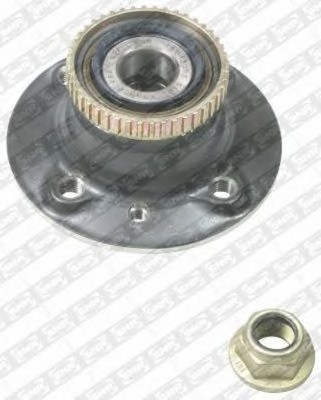 Комплект подшипника ступицы колеса SNR R155.46