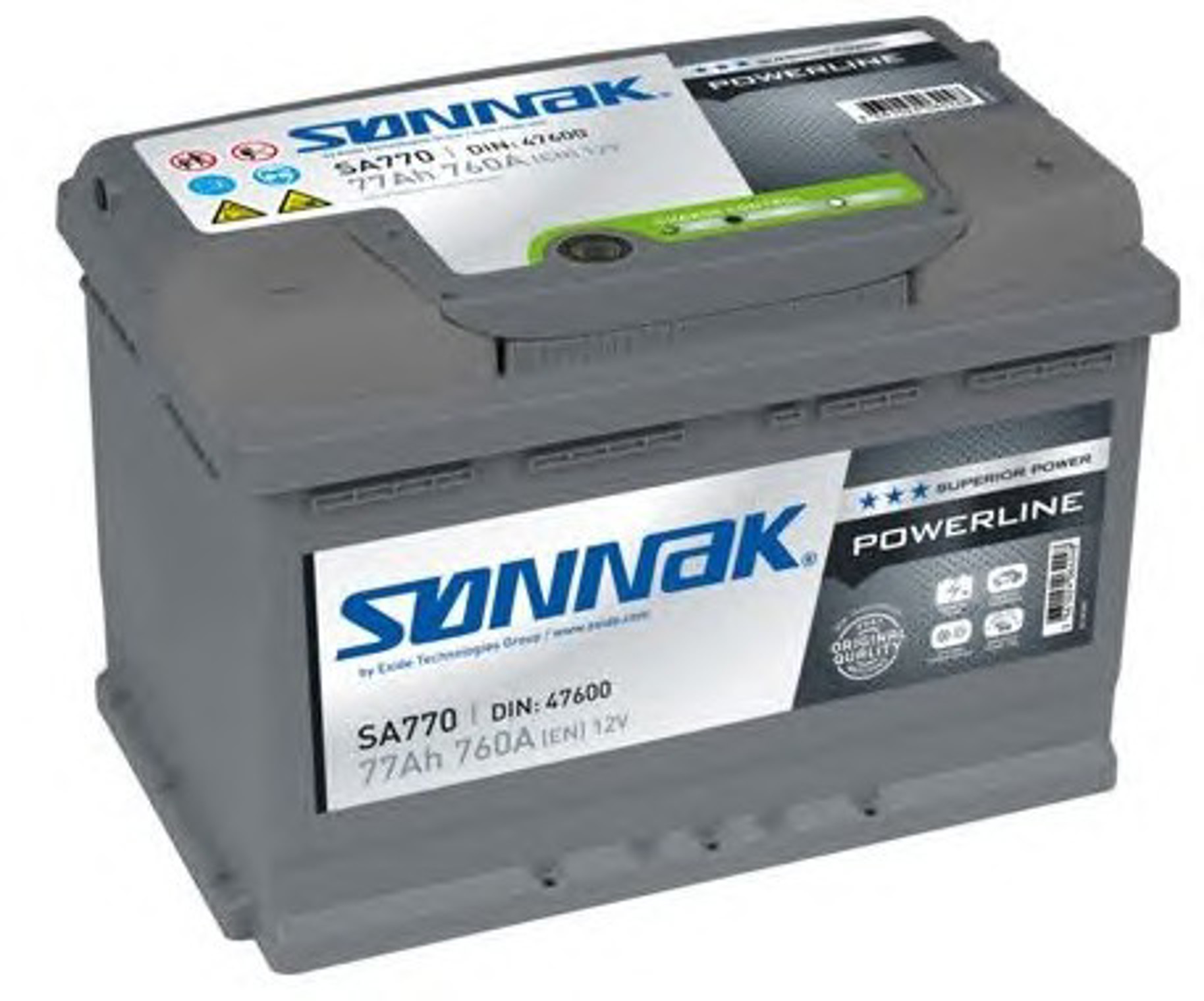 Аккумулятор SONNAK SA770