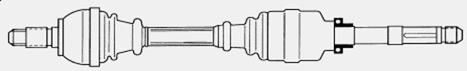 Полуось SPIDAN 20953