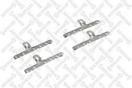 Комплектующие колодки дискового тормоза STELLOX 00-01512-SX