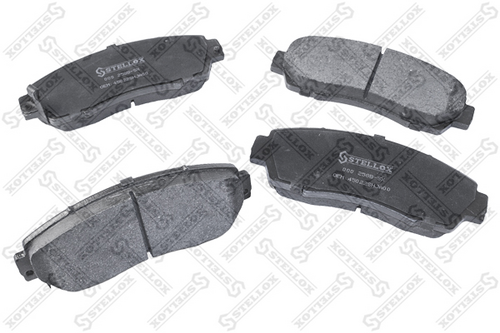 Тормозные колодки дисковые STELLOX 000 258B-SX