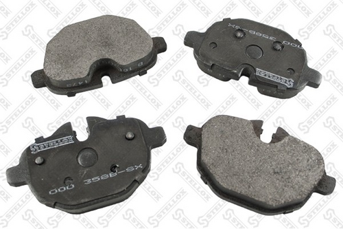 Тормозные колодки дисковые STELLOX 000 358B-SX