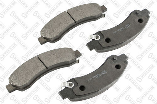 Тормозные колодки дисковые STELLOX 000 543B-SX