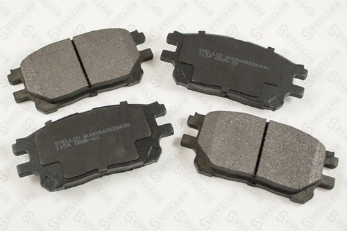 Колодки дисковые передние STELLOX 1154 000B-SX