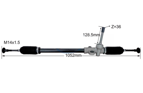 Рулевой механизм STELLOX 31-37270-SX