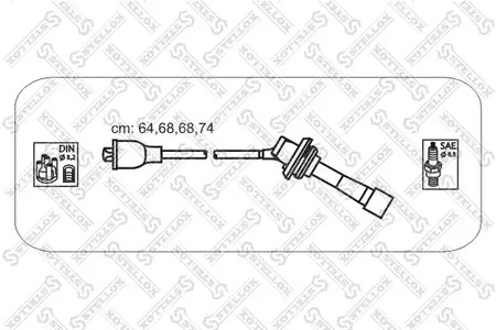 К-кт проводов STELLOX 10-38576-SX