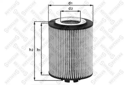 Масляный фильтр STELLOX 20-50384-SX