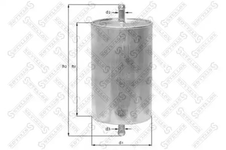 Топливный фильтр STELLOX 21-00079-SX