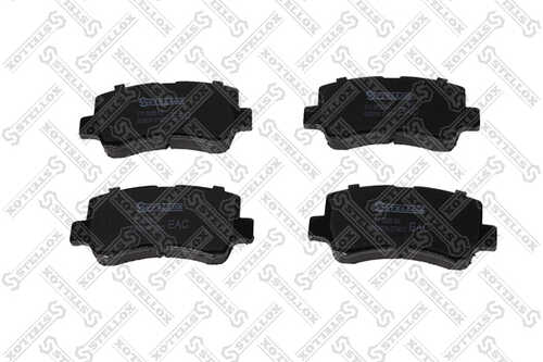 Тормозные колодки дисковые STELLOX 721 002B-SX