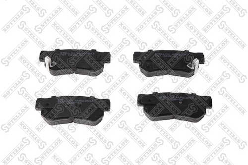 Тормозные колодки дисковые STELLOX 757 022B-SX