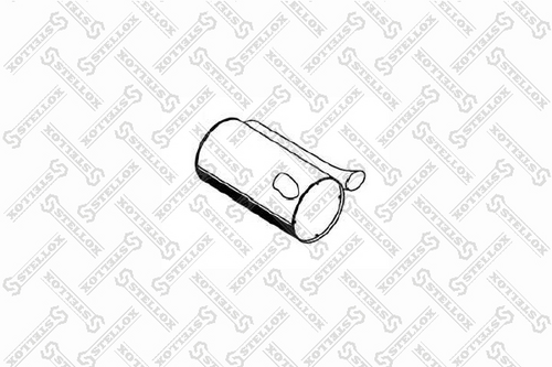 82-03053-sx резонатор(бочка) глушителя круглая l730 STELLOX 82-03053-SX