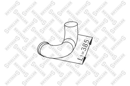 82-03746-sx труба глушителя задняя вертикальная STELLOX 82-03746-SX