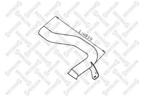 82-03785-sx труба глушителя промежуточная 3-изг STELLOX 82-03785-SX