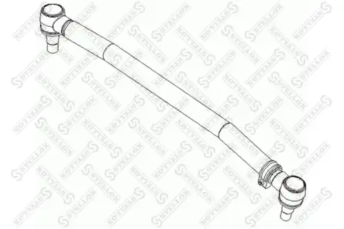 84-35095-sx тяга рулевая прод l897/850 d42 m20x1.5/23.5 изг-2 STELLOX 84-35095-SX