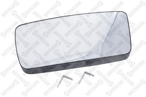 87-30235-sx стекло зеркала двойного лев. (главное) с обогр.24v 401x200 STELLOX 87-30235-SX