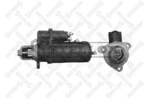 88-02002-sx стартер 24v 6.7kw 11зубьев 55вправо STELLOX 88-02002-SX