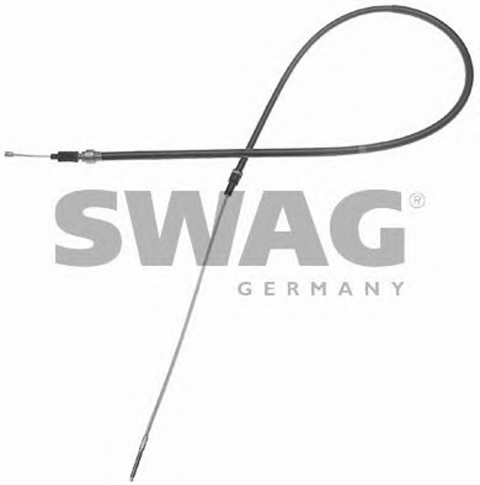 Трос стояночного тормоза SWAG 30914274