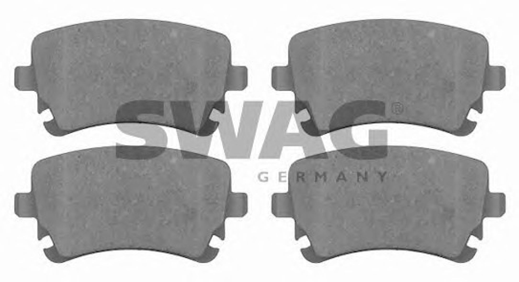 Колодки тормозные дисковые SWAG 30916588