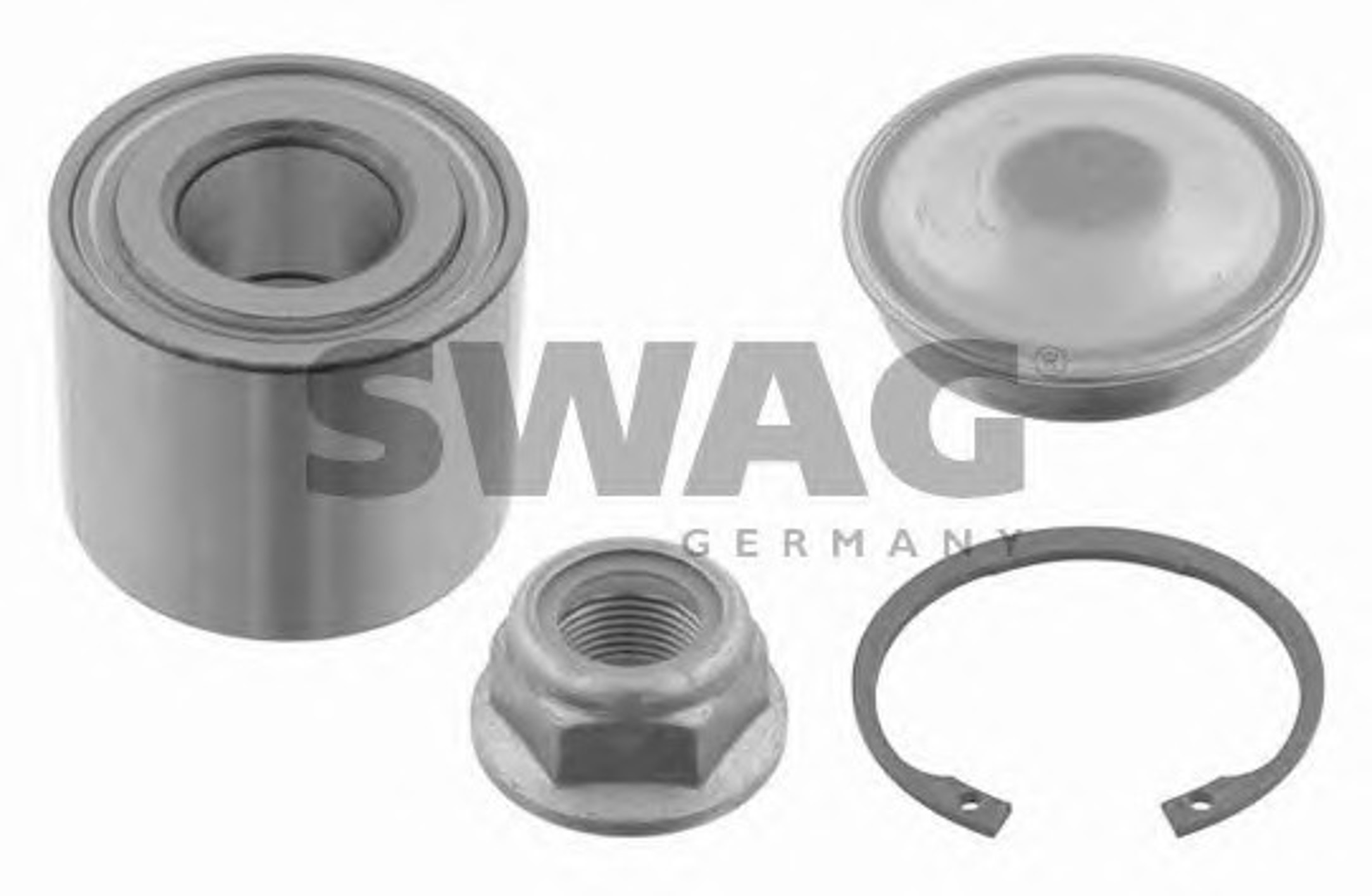 Подшипник ступичный SWAG 60924780