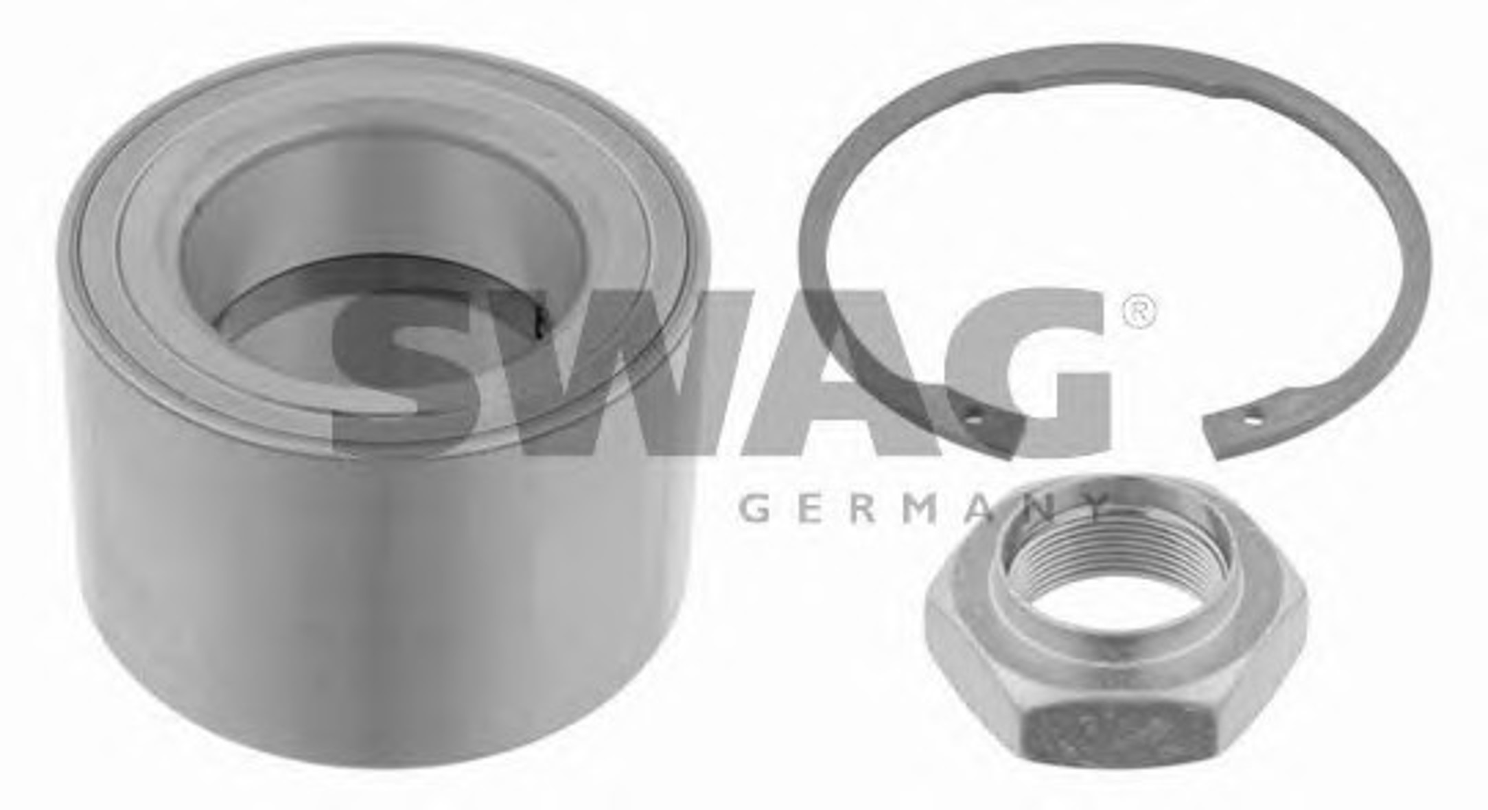 Комплект подшипника ступицы колеса SWAG 62924521