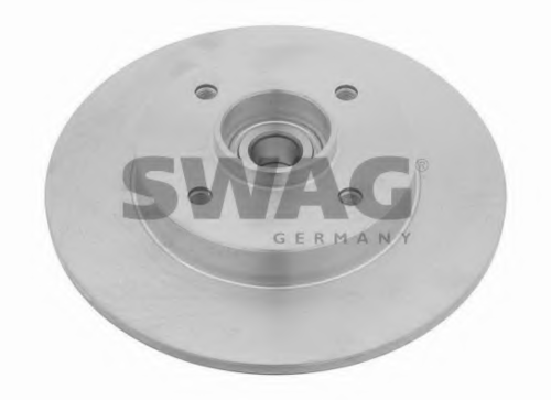 Диск тормозной задний с подшип. и кольцом SWAG 62927201