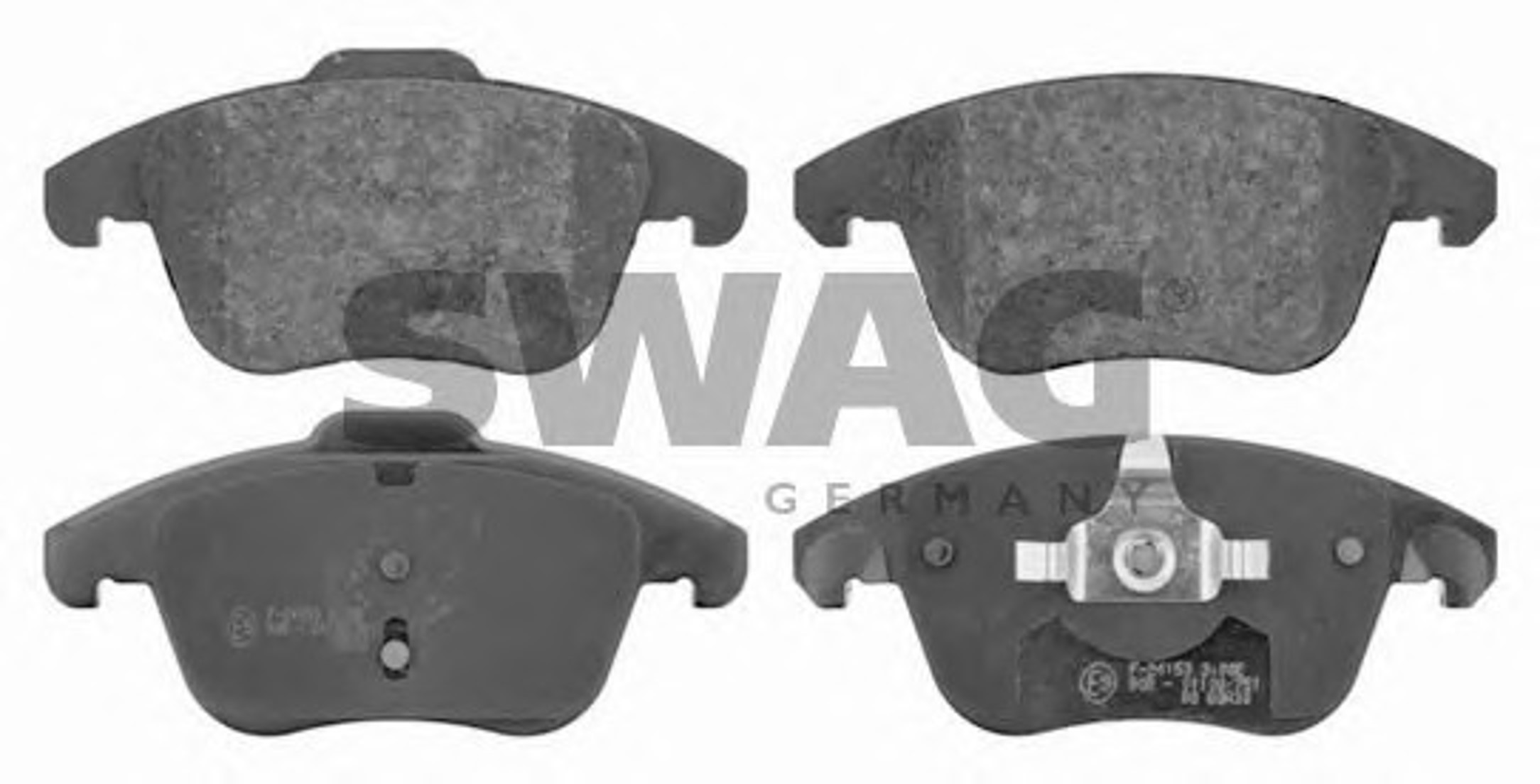 Колодки тормозные дисковые SWAG 64916714