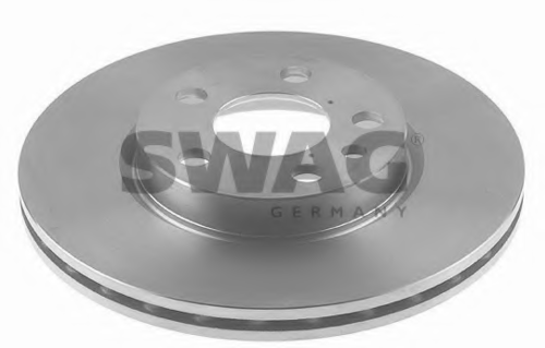 Диск тормозной передний SWAG 70912036