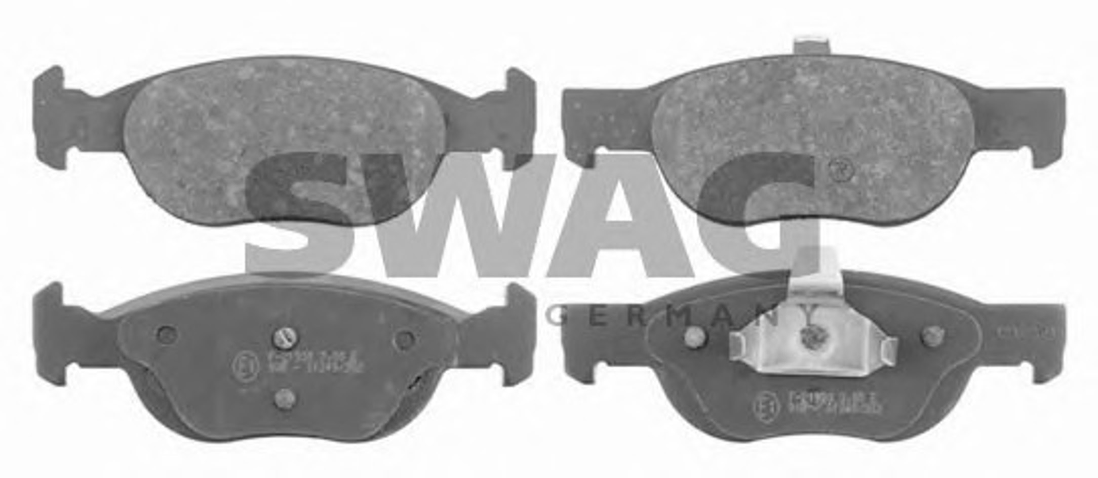 Колодки тормозные дисковые SWAG 70916372