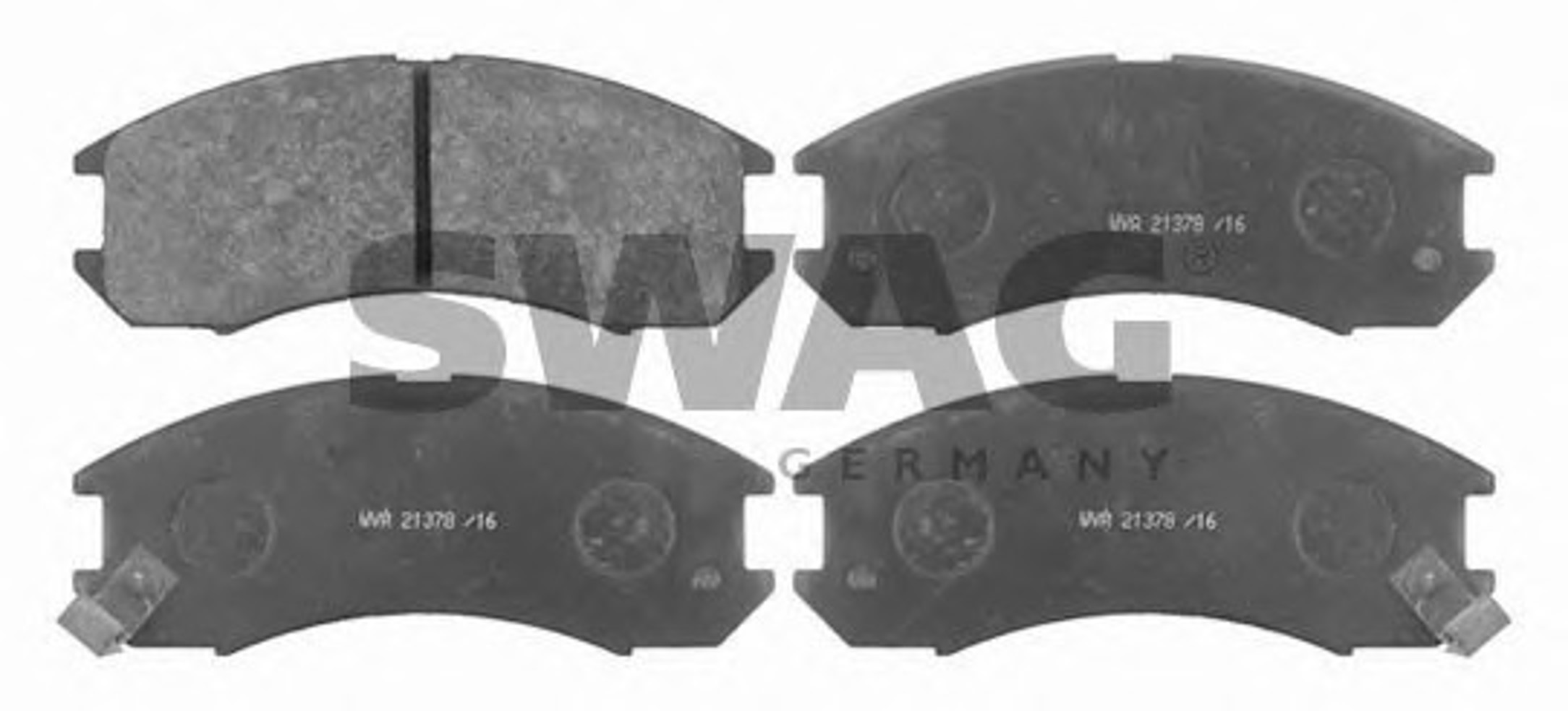Колодки тормозные дисковые SWAG 83916282