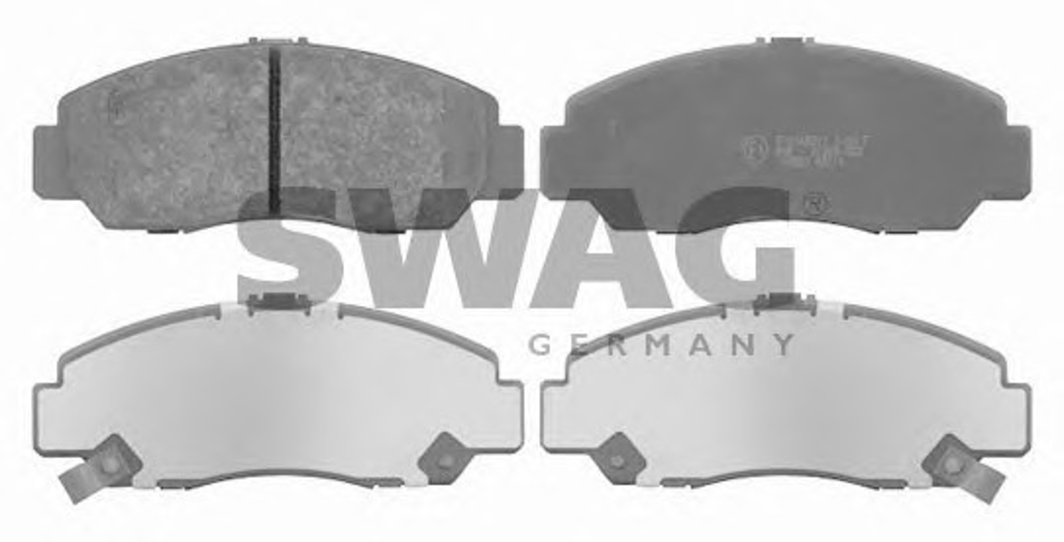 Колодки тормозные дисковые SWAG 85916553