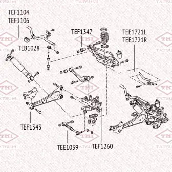 Втулка стабилизатора toyota rav4 05-