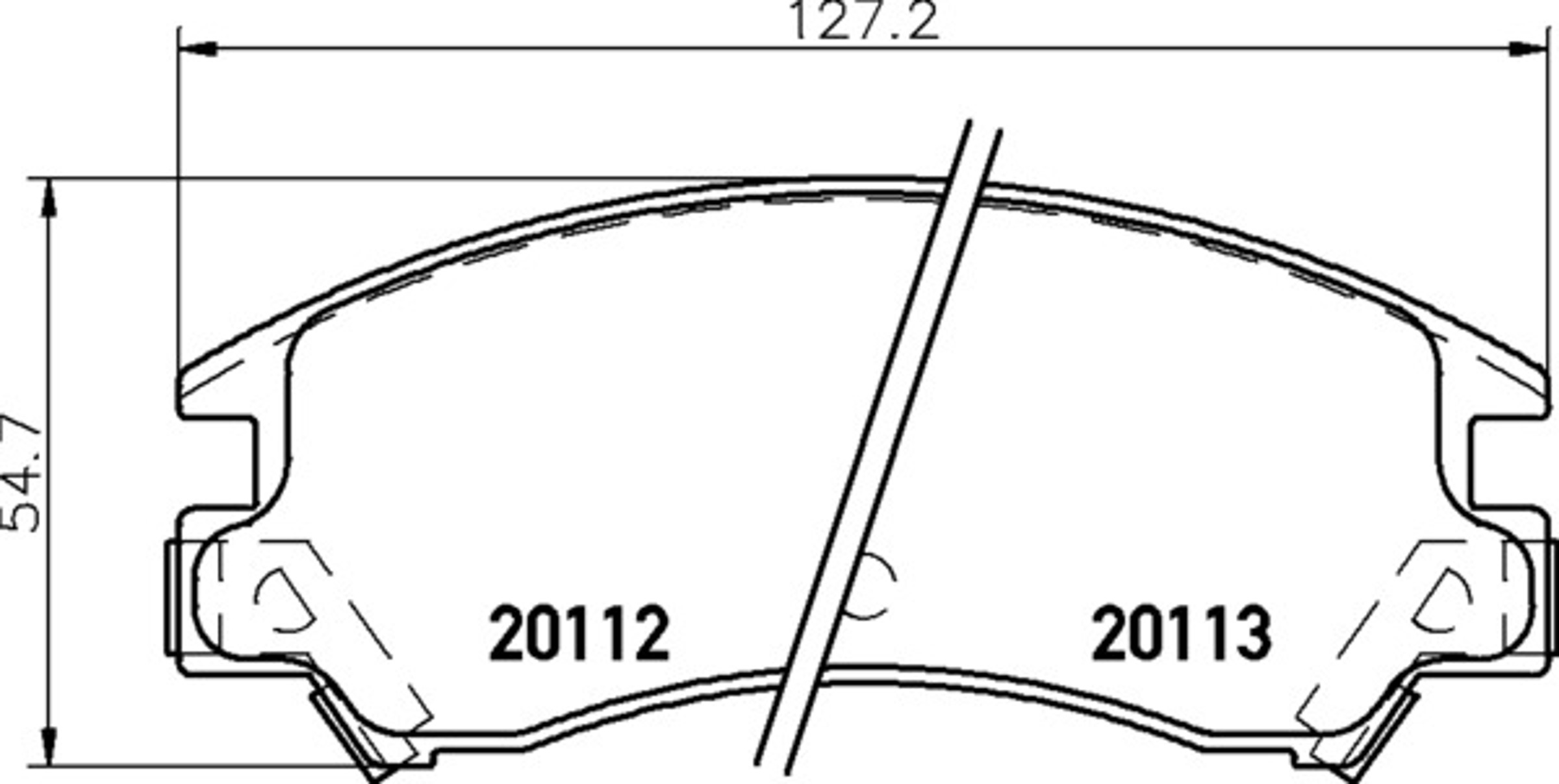 Колодки тормозные дисковые TEXTAR 2011201