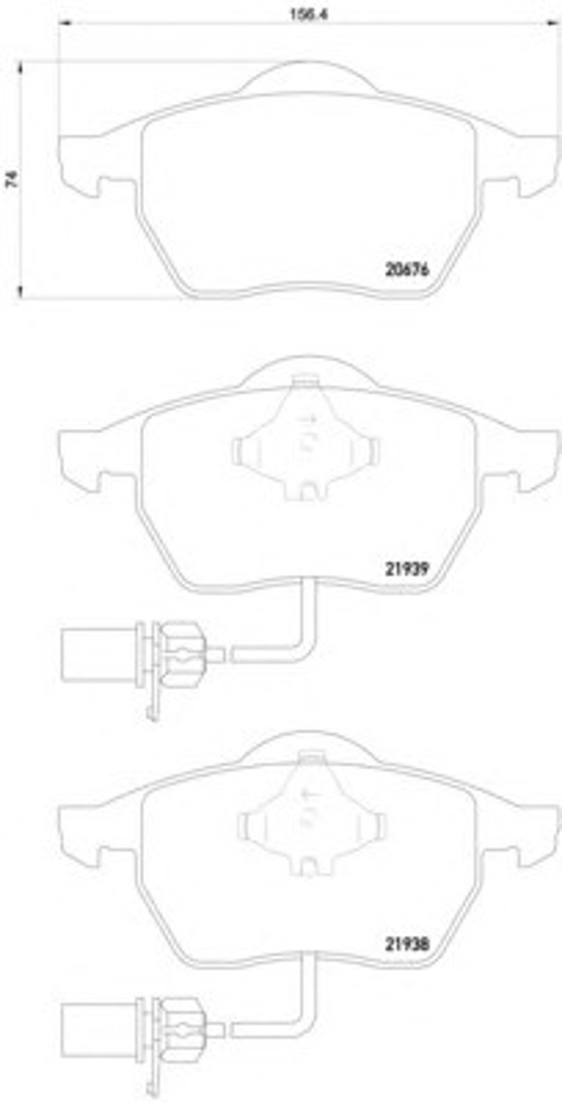 Колодки тормозные дисковые TEXTAR 2193881