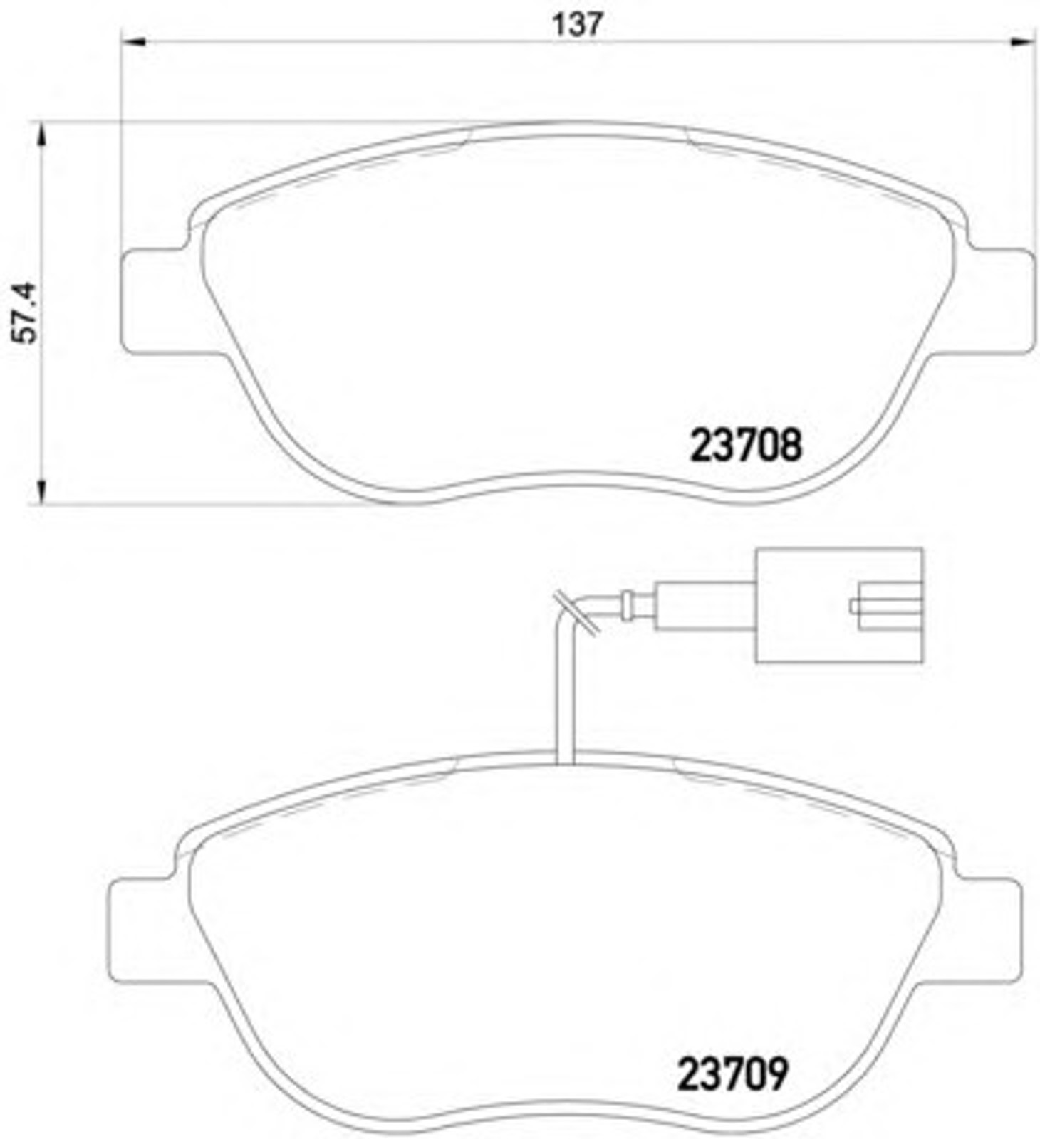 Колодки тормозные дисковые TEXTAR 2370881
